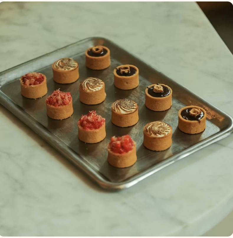 Pièces cocktail sucrées